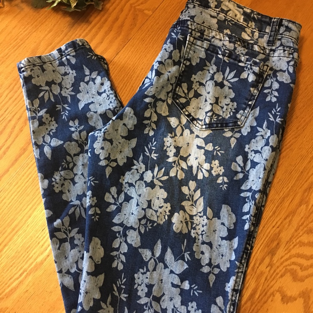 K. Jordan Floral Jeans